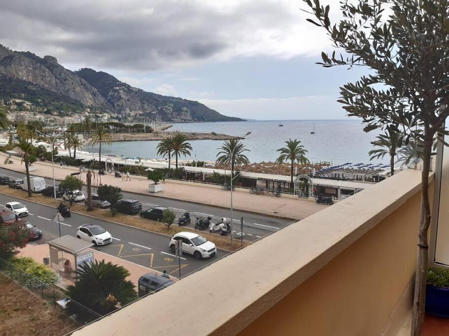 Le Garavan, Superbe Studio Vue Mer Et Vieux Menton Eksteriør billede